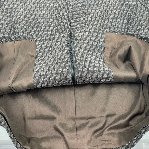 Santorelli 100% Wool Made in Italy Lined Long Sleeve Two Zipper Blazer Jacket - Picture 11 of 11